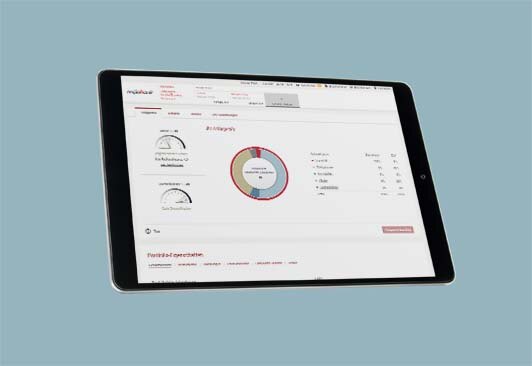 Tablet-Ansicht RegioInvest